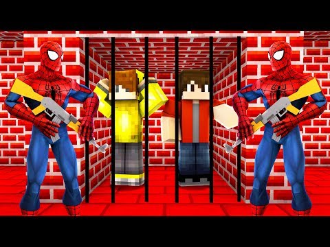 ISMETRG ÖRÜMCEK ADAM HAPİSHANESİNDEN KAÇIYOR! 😱 - Minecraft
