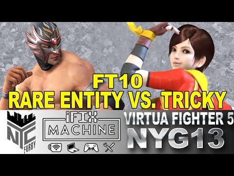 [Virtua Fighter 5] NYG 13 @ IFixMachine Arcade - FT10 RareEntity vs Tricky [1080p/60fps]