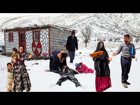 Sadness and Sorrow:The stepson's efforts and the ending of a fight in the snow with Sadrallah's wife