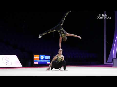 Upcott, Tate - Men's Pair Balance Qualification - 2019 Acrobatic European Championships