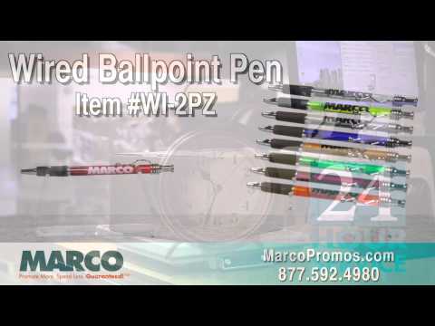 Wired Ballpoint Pen