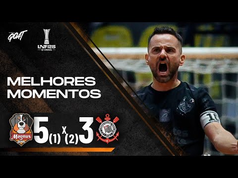 CORINTHIANS VENCE O MAGNUS NA PRORROGAÇÃO E ESTÁ NA SEMIFINAL DA LIGA NACIONAL DE FUTSAL!
