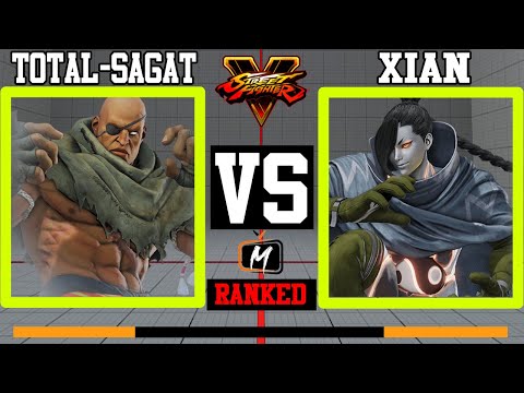 SFV CE 🥋 Total-Sagat (sagat) VS (seth) RAZER | Xian