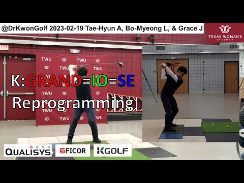 2023-02-19 Reprogramming: Tae-Hyun A, Bo-Myeong L, & Grace J (in Korean) on DrKwonGolf