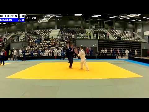 Finnish Judo Open 2018: B18-55: KETTUNEN - MAXLIN