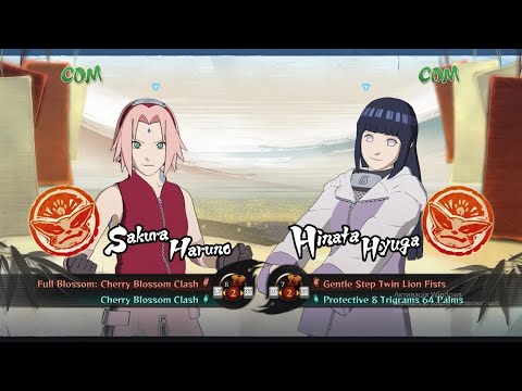 Sakura Haruno vs Hinata Hyuga — Naruto Shippuden Ultimate Ninja STORM 4
