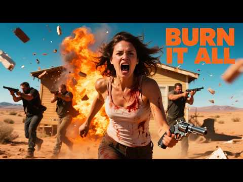 Alone in the Desert, She Became Their Target…😱 2025 best action western movie | Full 4K HD English