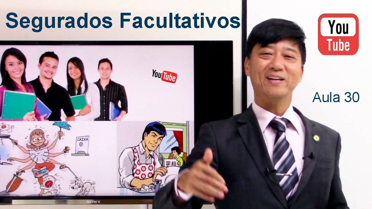 Direito Previdenciário - Segurados Facultativos -Tipos Segurados RGPS -aula 30- Prof Eduardo Tanaka