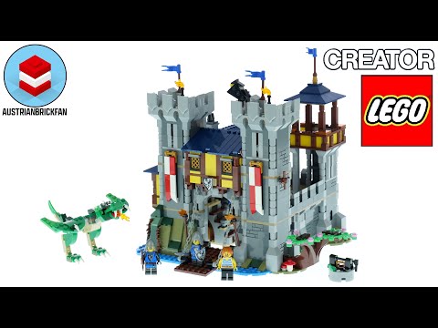Vidéo LEGO Creator 31120 : Le château médiéval