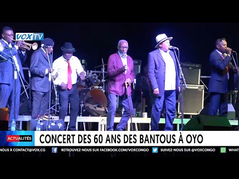 Concert des 60 ans des Bantous à Oyo