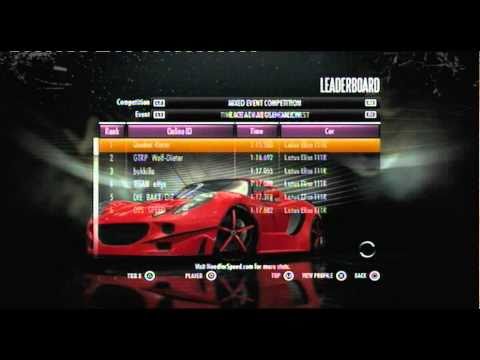 #106 On Need For Speed SHIFT Leaderboards