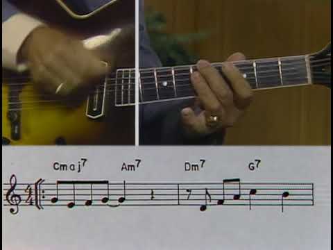 Barney Kessel Jazz Guitar Improvisation: Lesson 4 - Ornamentation Of The Melody - Practice Track