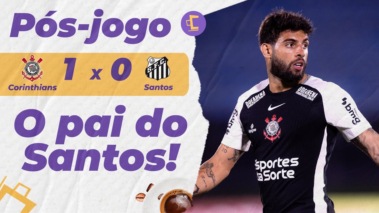 Pós-Jogo: Corinthians vence o Santos por 1 x 0, com gol de carrasco Yuri Alberto, que afunda ex-time