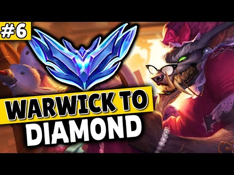 Warwick Unranked to Diamond #6 - Warwick  Jungle Gameplay Guide | Season 13 Warwick Gameplay