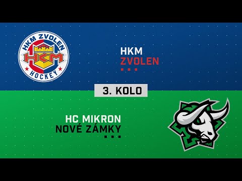 3.kolo HKM Zvolen - HC Nové Zámky HIGHLIGHTS