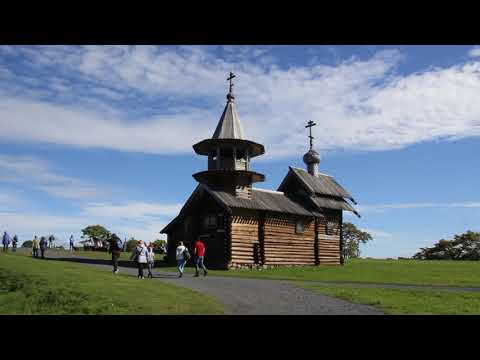 Русский север. Кижи. Часовня Архангела Михаила (д. Леликозеро).
