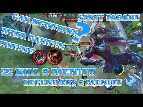 22Kills + NEW UPDATE 2023!! Alpha New Buff Passive 100% Auto Win Exp Lane - Best Build Alpha - MLBB