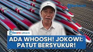 Jokowi soal Whoosh: Rakyat Patut Bersyukur, Pindahkan Mobil Pribadi ke Transportasi Umum Tak Mudah
