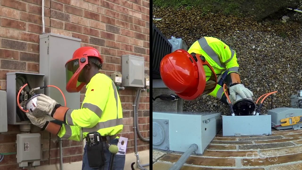 Residential smart meter installation process