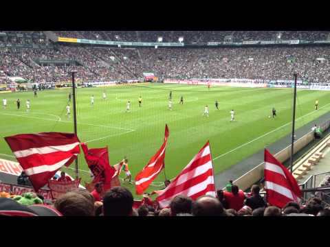 Bayern Fankurve, Robben Tor, Gladbach Bayern 3:4, 18.05.2013