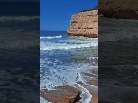 Acantilados frente al mar | Playa Los Lobos