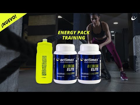 Energy Pack Training Actimax - Más energía y mejor hidratación para tus entrenamientos