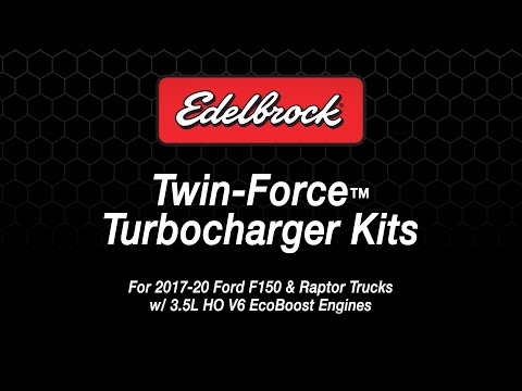 Edelbrock Twin-Force™ Turbocharger Kits