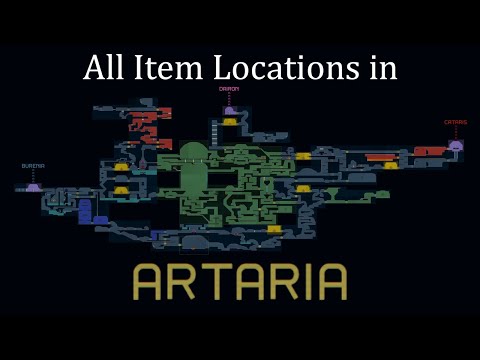 Metroid Dread - Artaria All Items