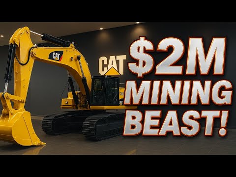Caterpillar 6015B Excavator – $2M Mining Beast in Action!”