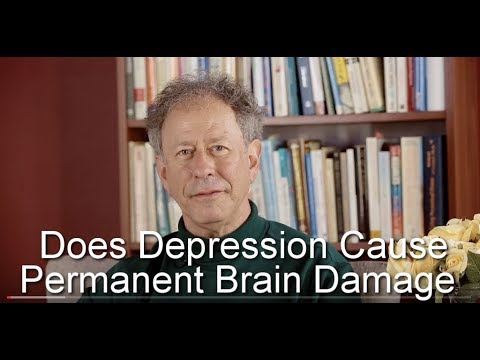 Does Depression Cause Permanent Brain Damage?