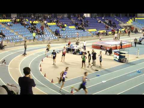 400m junioren mannen - pk indoor Gent 2016
