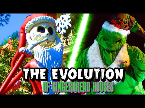 The Evolution of Haunted Mansion Holiday Gingerbread Houses