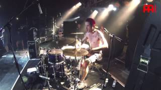 Pat Lundy - Funeral For A Friend - Drum Cam - "Roses for the Dead" - Live