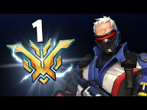 POV: You're The RANK 1 Soldier76 in Overwatch 2!