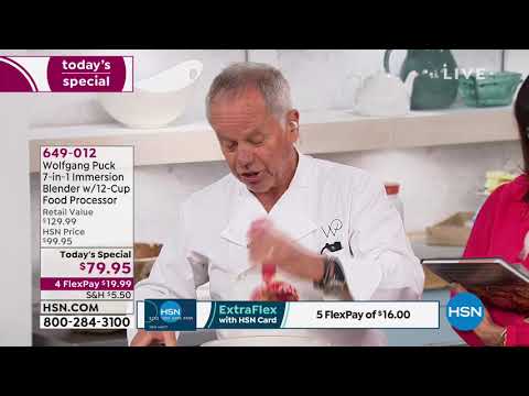HSN | Küchenchef Wolfgang Puck 22.04.2019 - 10 Uhr