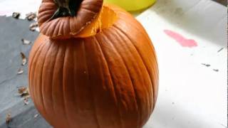 Jason's halloween Pumpkin
