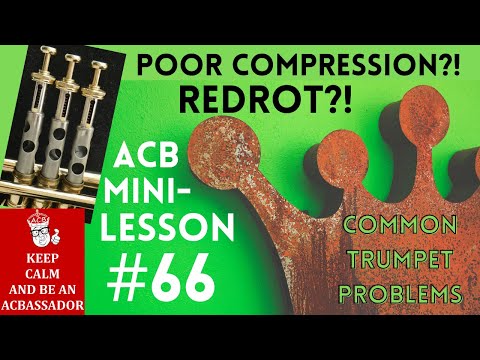 ACB Mini-Lesson 66 (pardon the typo on the screen): Red Rot and Valve Compression