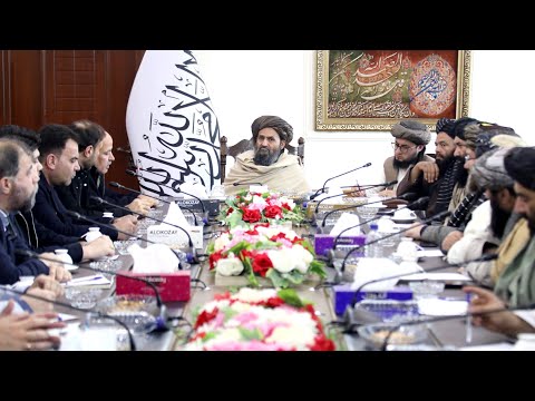 دیدار محترم ملا عبدالغنی برادر آخند با میرویس عزیزی رئیس عمومی شرکت‌های‌ عزیزی گروپ