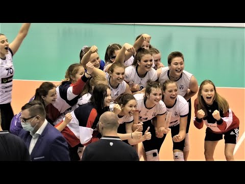 Energa MKS SMS Kalisz vs UKS Atena Warszawa; Finał MP Juniorek  Olecko 2021 - mecz półfinałowy