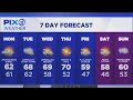 Clouds Showers Stick Around As Work Week Starts