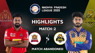 Jabalpur Royal Lions VS Bhopal Leopards