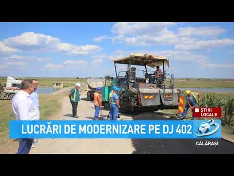 Lucrări de modernizare pe DJ 402