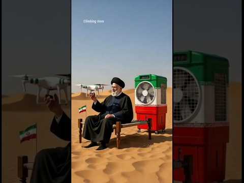 Hidden Drone in Desert Air Cooler 😂 | Trump Shocked! #funnyshorts  #trump #viralshort