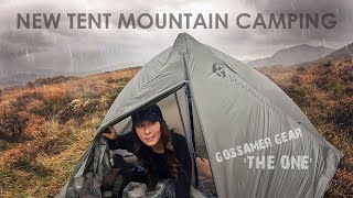Mountain Camping with my New Tent • Giving 'The One' a Good Seeing To
