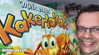 Mein erstes Kaklerlakak (Ravensburger) - Abläufe und Fazit - ab 3 Jahren