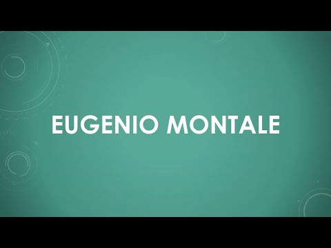 Eugenio Montale einfach und kurz erklärt