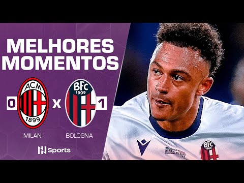 Gols e lances de Milan x Bologna