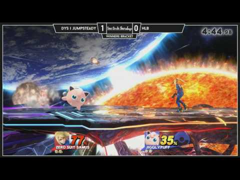 True Combo Thursdays #13: DyS | Jumpsteady (Zero Suit Samus) v HLB (Jigglypuff)