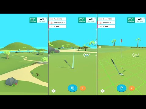 Golf Dreams (by Rather Unique AB) - free offline golf simulation game for Android and iOS