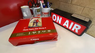 Canon CanonInk Photo Pic Picture Paper Plus Glossy II 4" x 6" 400 Sheets (1432C0